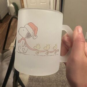 Faded Snoopy Mug “mess up” handmade discounted